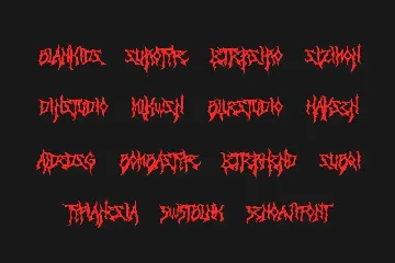 Zamruds - Tribal Font