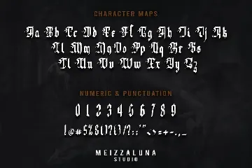 Black Jack - Blackletter font