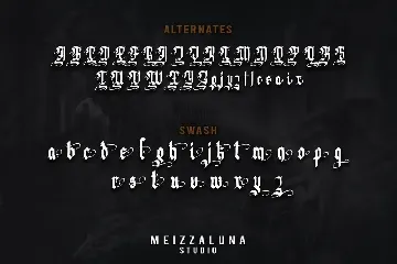 Black Jack - Blackletter font