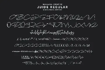 Juide Casual Signature Font