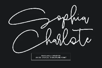 Juide Casual Signature Font