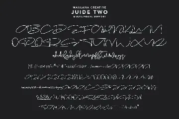 Juide Casual Signature Font