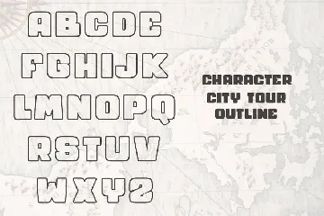 City Tour font