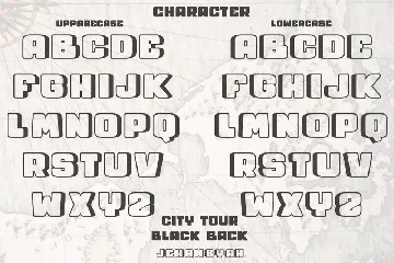 City Tour font