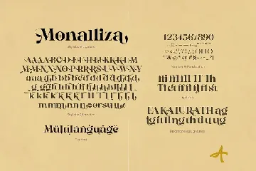 Monalliza font