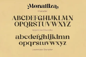 Monalliza font