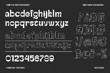 Gayo Wine | Fancy Display font