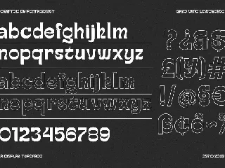 Gayo Wine | Fancy Display font