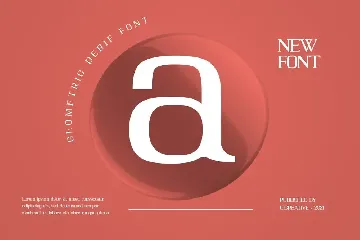 Break Incognito Serif Font