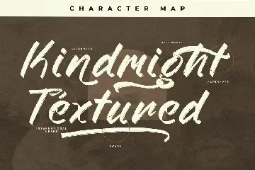 Kindmight Handwritten Brush Font