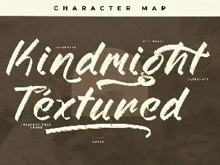 Kindmight Handwritten Brush Font