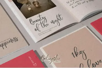 Beligestie - Stylish Script font