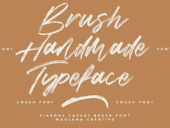 Siarons Casual Brush Font