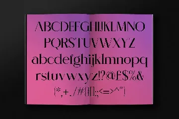 Gradien - Modern Stylish font