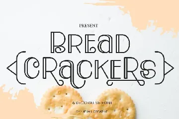 Bread Crackers font