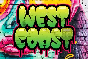 Street Pops - Graffiti Typeface font