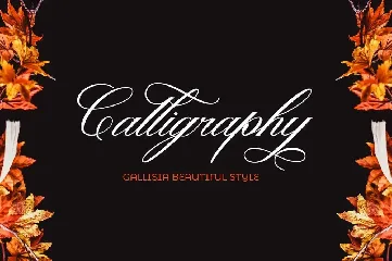 Gallisia Script font