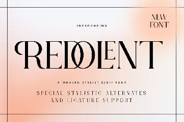 Redolent - Modern Stylish font