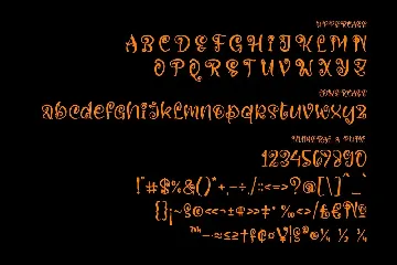 Haloking Creepy Quirky Halloween Font