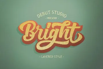 Bright Script font