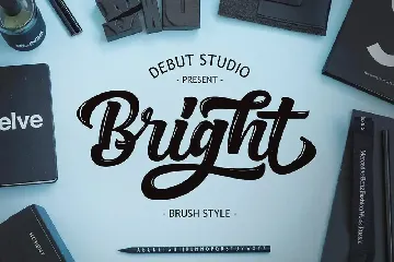 Bright Script font