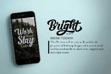 Bright Script font