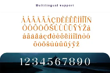 IbrahimAsSyauqi - Modern Serif Font