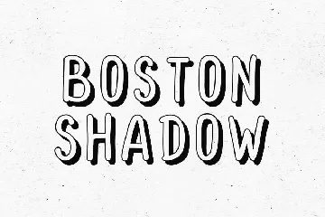 Boston City font