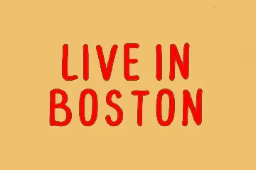 Boston City font