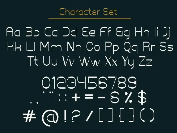 RENEJAY Font