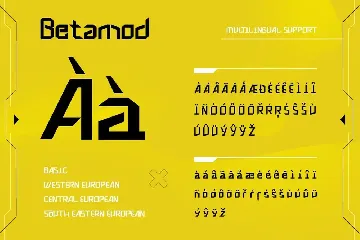 Betamod Font