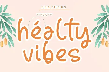 Fruit Mango Fun Handwritten Font